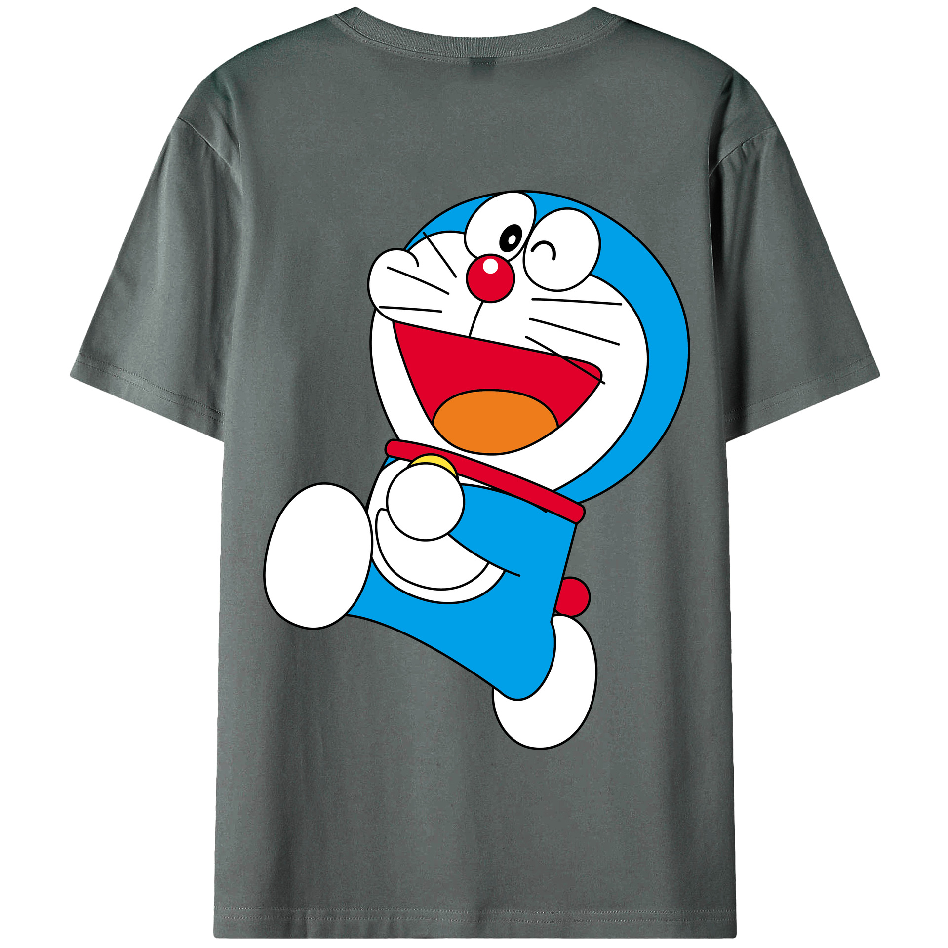 （画像用） ドラえもん Doraemon 綿100％半袖Tシャツ（背面プリント）
